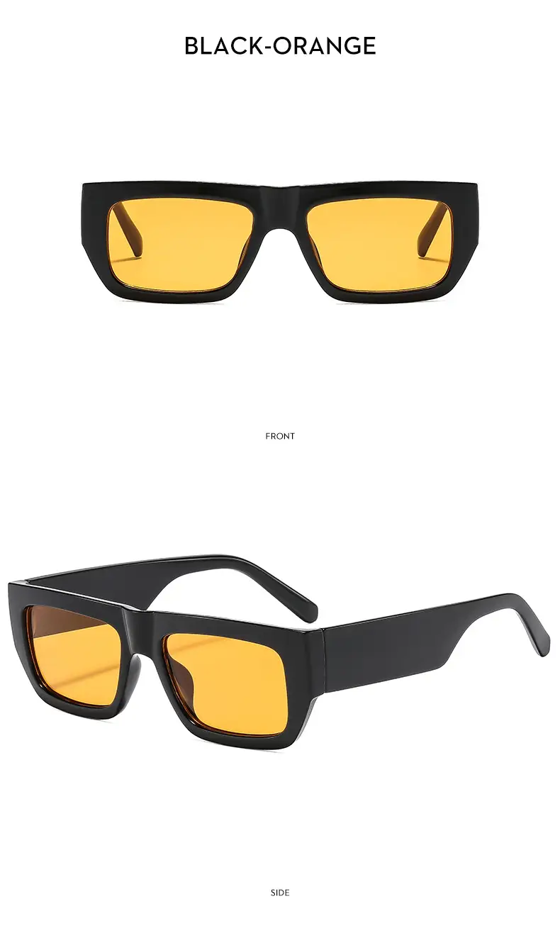 Fangchao Brand White Sunglasses for Men Women — feature 17