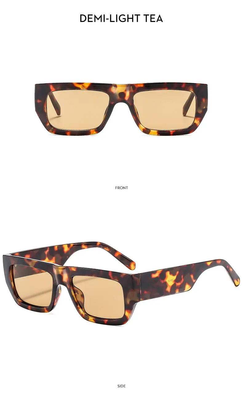 Fangchao Brand White Sunglasses for Men Women — feature 19