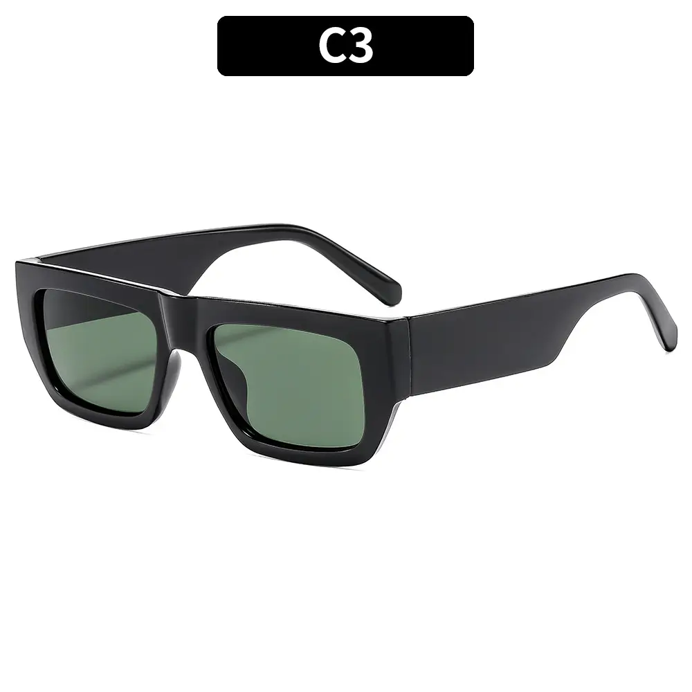 Fangchao Brand White Sunglasses for Men Women - Image 3