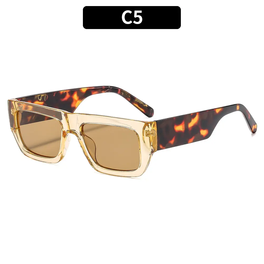 Fangchao Brand White Sunglasses for Men Women - Image 5