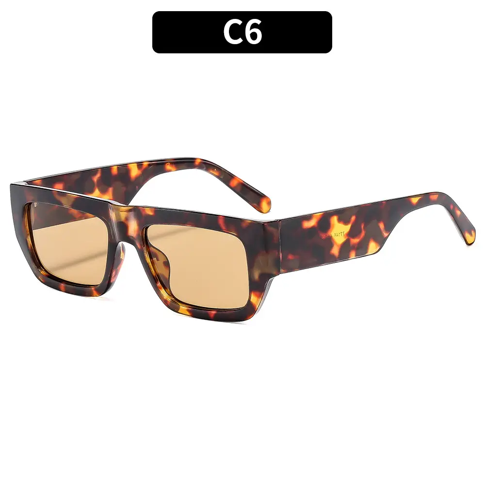 Fangchao Brand White Sunglasses for Men Women - Image 6
