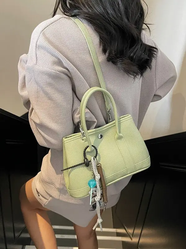 Pink Hand-Held Women's Shoulder Bag 2026 New Korean Style - Image 14