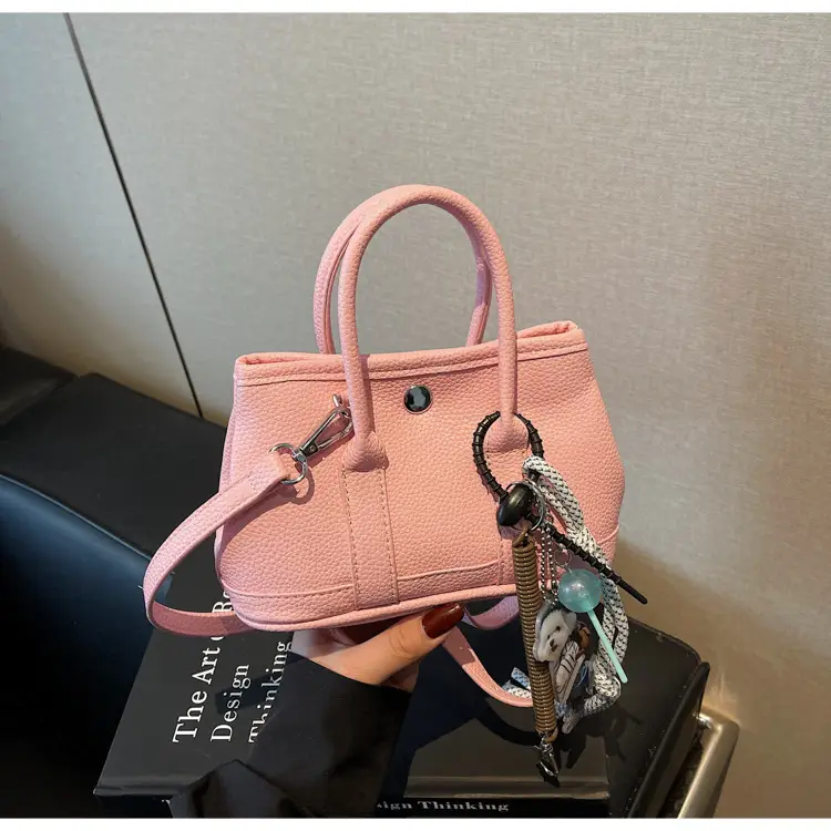 Pink Hand-Held Women's Shoulder Bag 2026 New Korean Style — feature 29