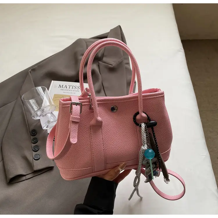 Pink Hand-Held Women's Shoulder Bag 2026 New Korean Style — feature 36