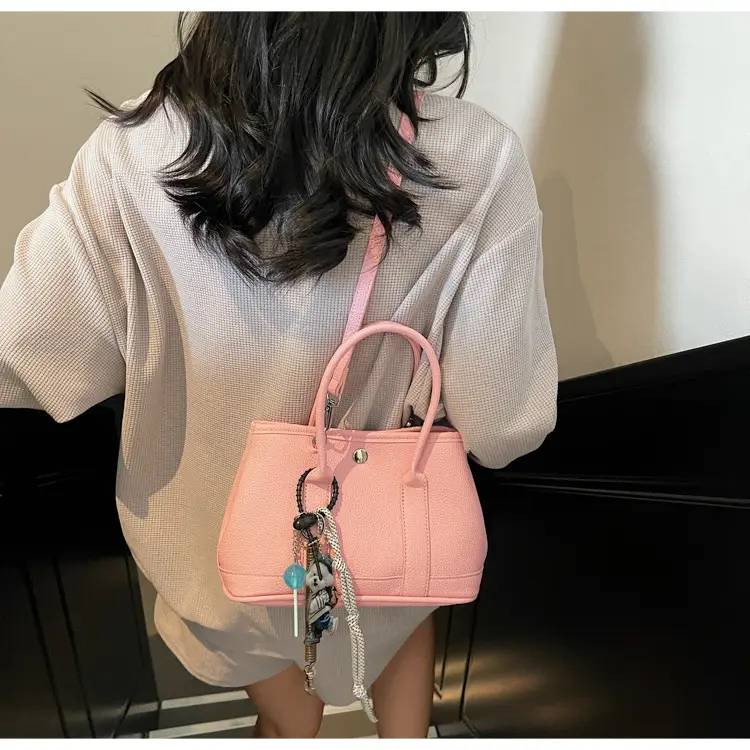 Pink Hand-Held Women's Shoulder Bag 2026 New Korean Style — feature 7