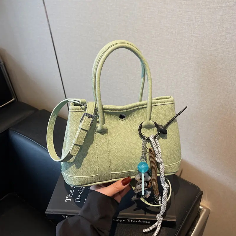 Pink Hand-Held Women's Shoulder Bag 2026 New Korean Style - Image 5