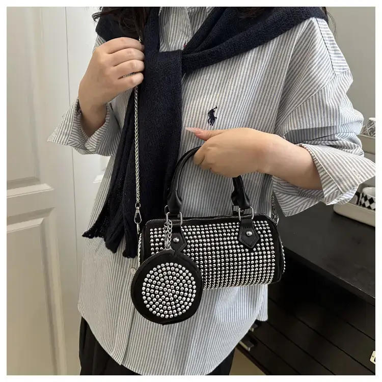 Black Rhinestone Crossbody Bag for Women 2025 — feature 13