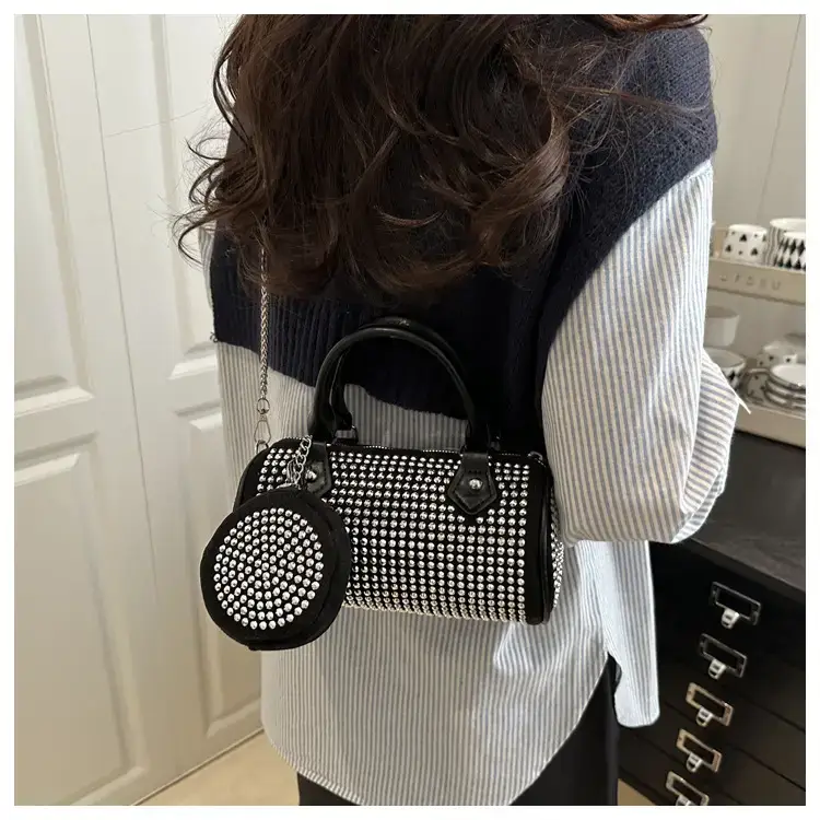 Black Rhinestone Crossbody Bag for Women 2025 — feature 15