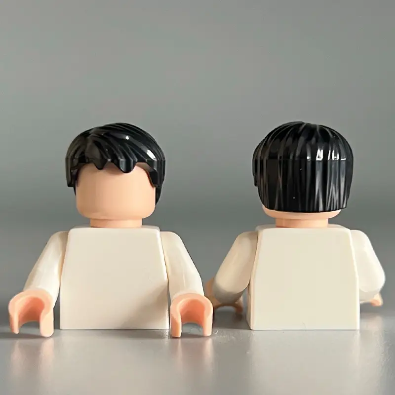 Compatible with Lego Boys Hair Small Particle Building Blocks Moc Parts Accessories DIY Parts Accessories Assembled Toy Boys — feature 31