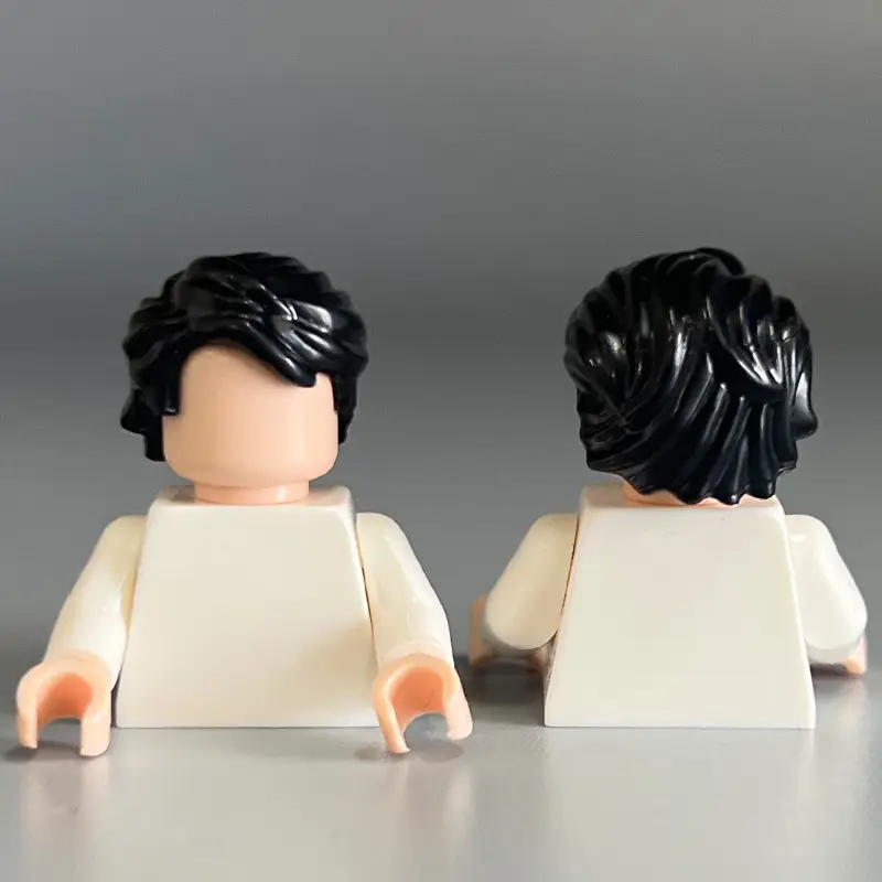 Compatible with Lego Boys Hair Small Particle Building Blocks Moc Parts Accessories DIY Parts Accessories Assembled Toy Boys - Image 33
