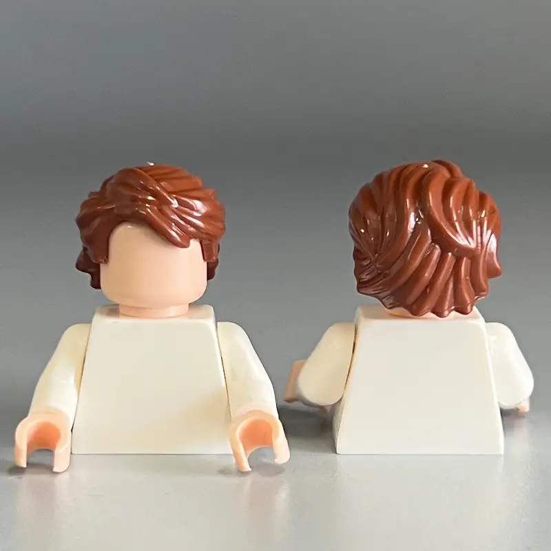 Compatible with Lego Boys Hair Small Particle Building Blocks Moc Parts Accessories DIY Parts Accessories Assembled Toy Boys - Image 36