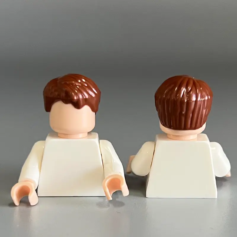 Compatible with Lego Boys Hair Small Particle Building Blocks Moc Parts Accessories DIY Parts Accessories Assembled Toy Boys - Image 37
