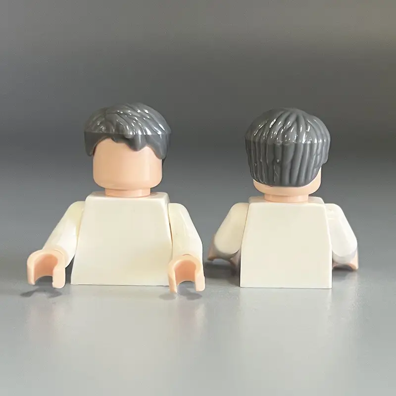 Compatible with Lego Boys Hair Small Particle Building Blocks Moc Parts Accessories DIY Parts Accessories Assembled Toy Boys - Image 38