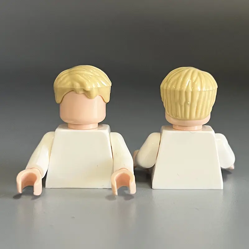 Compatible with Lego Boys Hair Small Particle Building Blocks Moc Parts Accessories DIY Parts Accessories Assembled Toy Boys - Image 39