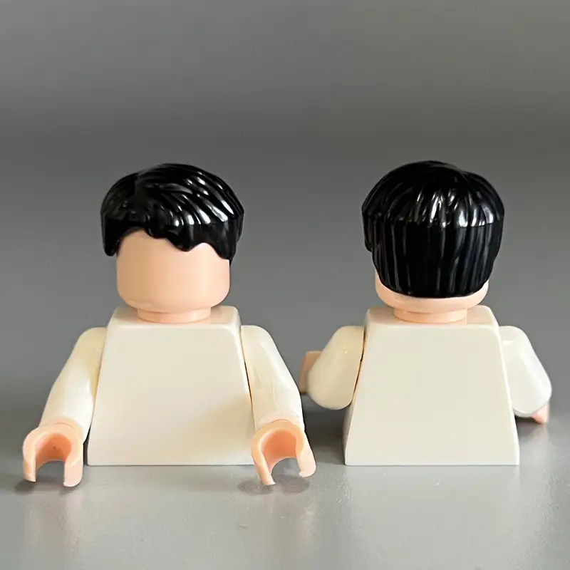 Compatible with Lego Boys Hair Small Particle Building Blocks Moc Parts Accessories DIY Parts Accessories Assembled Toy Boys - Image 41