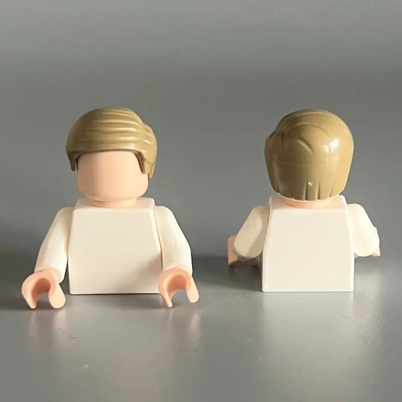 Compatible with Lego Boys Hair Small Particle Building Blocks Moc Parts Accessories DIY Parts Accessories Assembled Toy Boys - Image 6