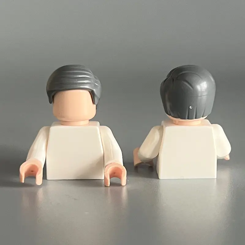Compatible with Lego Boys Hair Small Particle Building Blocks Moc Parts Accessories DIY Parts Accessories Assembled Toy Boys - Image 8