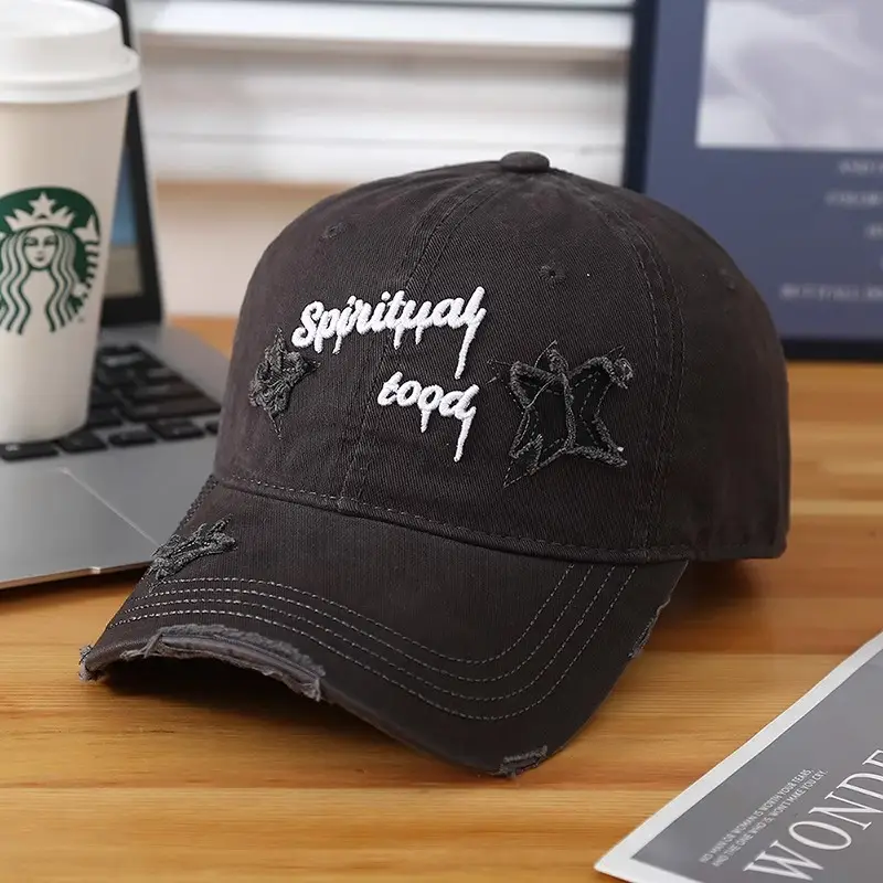 Spiritual Butterfly Cap Women Brown 2025 - Image 4