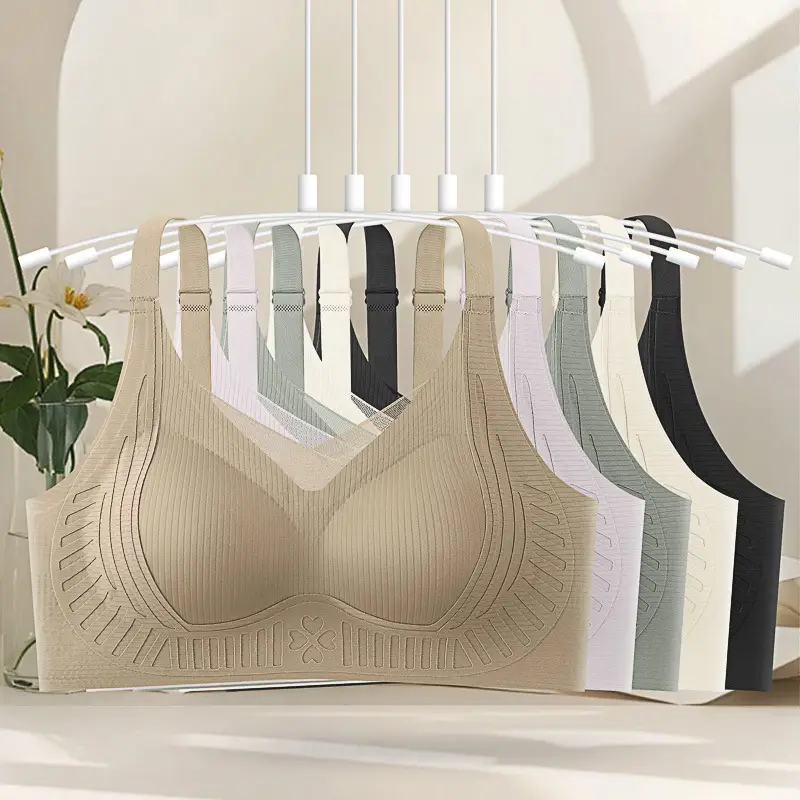 Underwear for Women with Large Breasts, Minimizing and Gathering, Thin Style Without Underwire, Adjustable Side Support, Anti-Sagging Bra, Ultra-Soft — feature 14