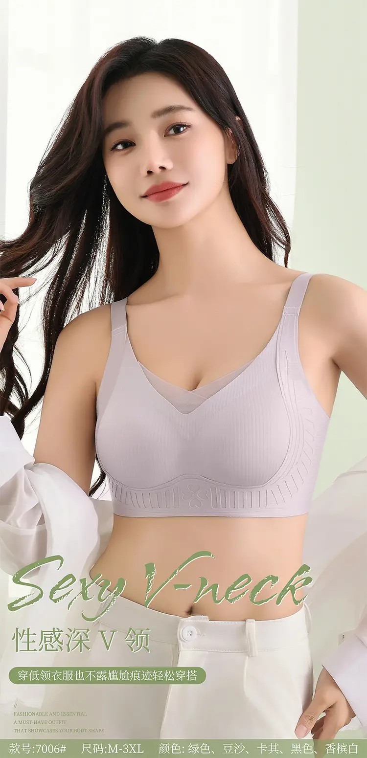 Underwear for Women with Large Breasts, Minimizing and Gathering, Thin Style Without Underwire, Adjustable Side Support, Anti-Sagging Bra, Ultra-Soft — feature 6
