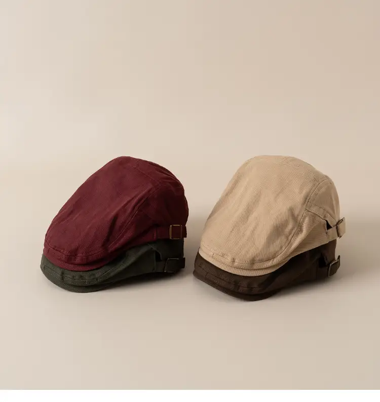Kids Beanies British Style Painter Cap Forward Cap — feature 2