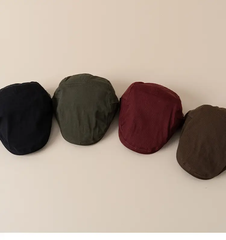 Kids Beanies British Style Painter Cap Forward Cap — feature 4