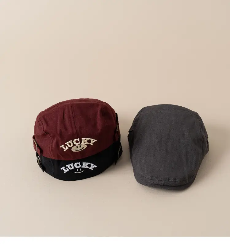 Kids Beanies British Style Painter Cap Forward Cap — feature 6
