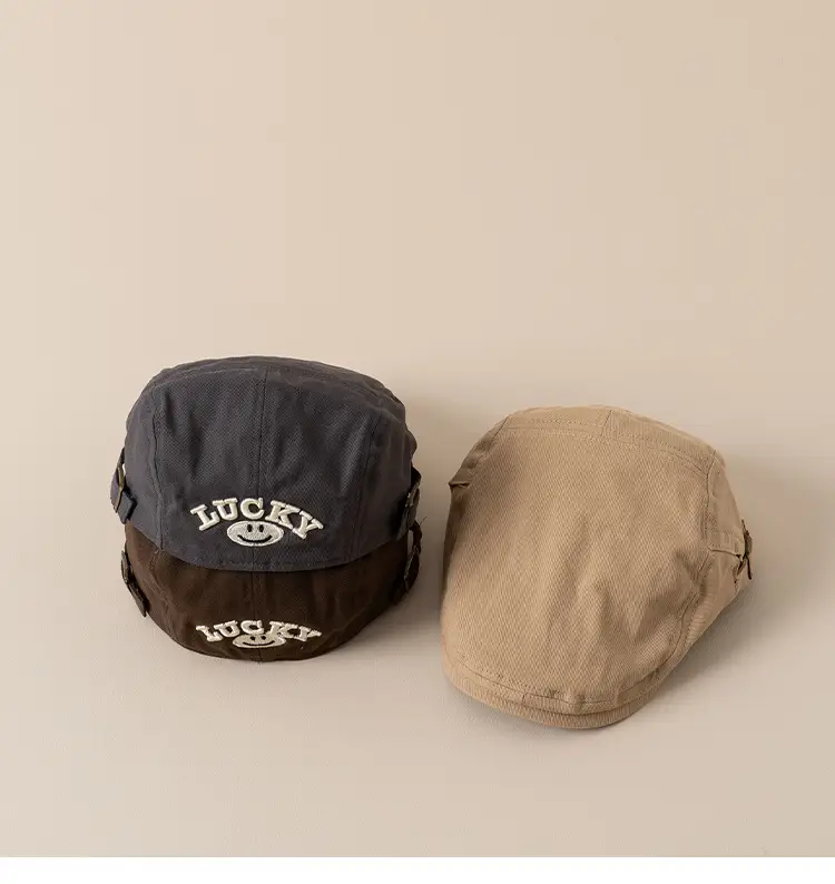 Kids Beanies British Style Painter Cap Forward Cap — feature 7