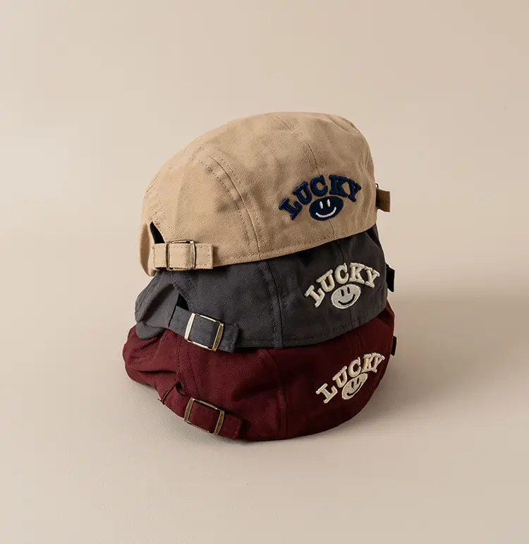 Kids Beanies British Style Painter Cap Forward Cap — feature 9