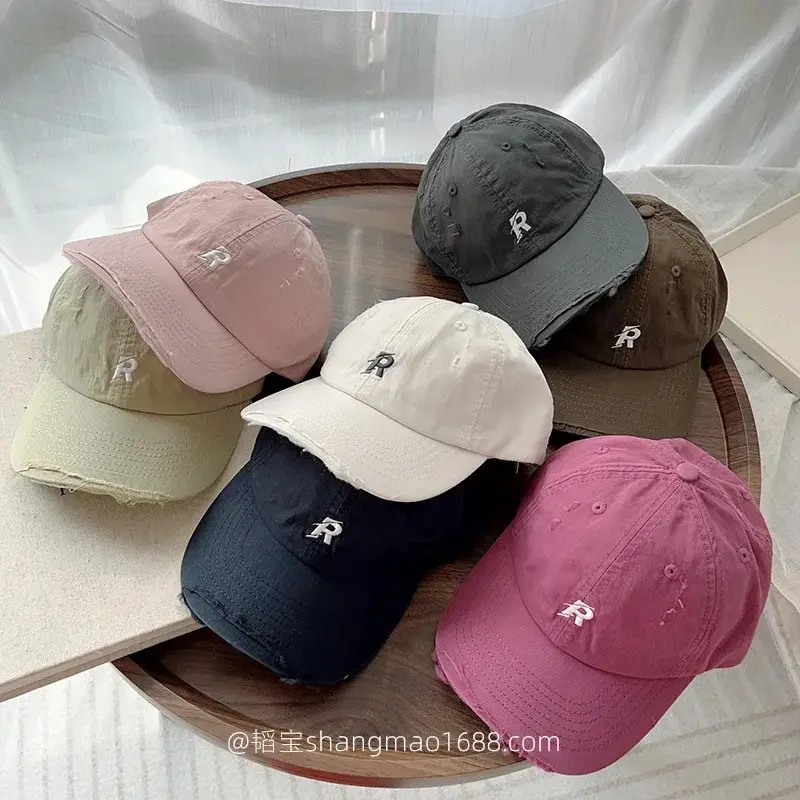 Kids Cap Western Style Holed Tee Baseball Cap - Image 10