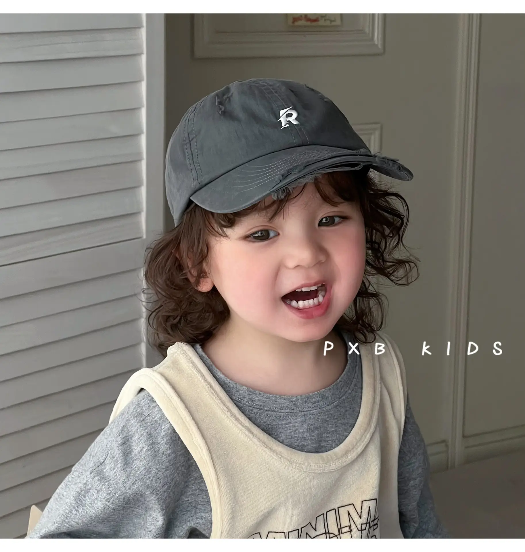 Kids Cap Western Style Holed Tee Baseball Cap — feature 11