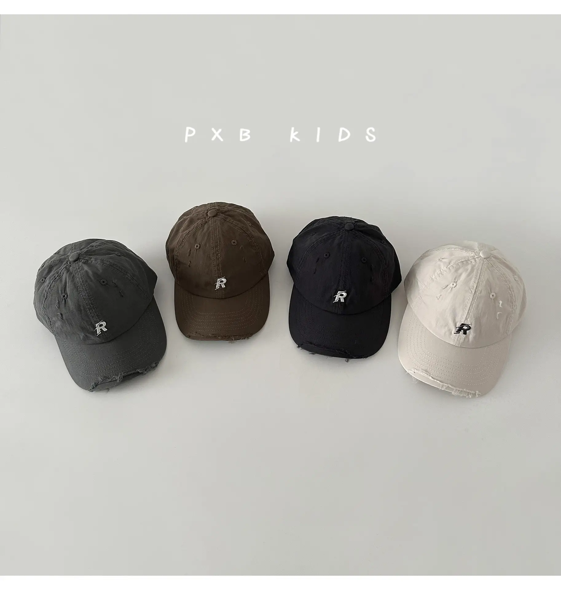 Kids Cap Western Style Holed Tee Baseball Cap — feature 13