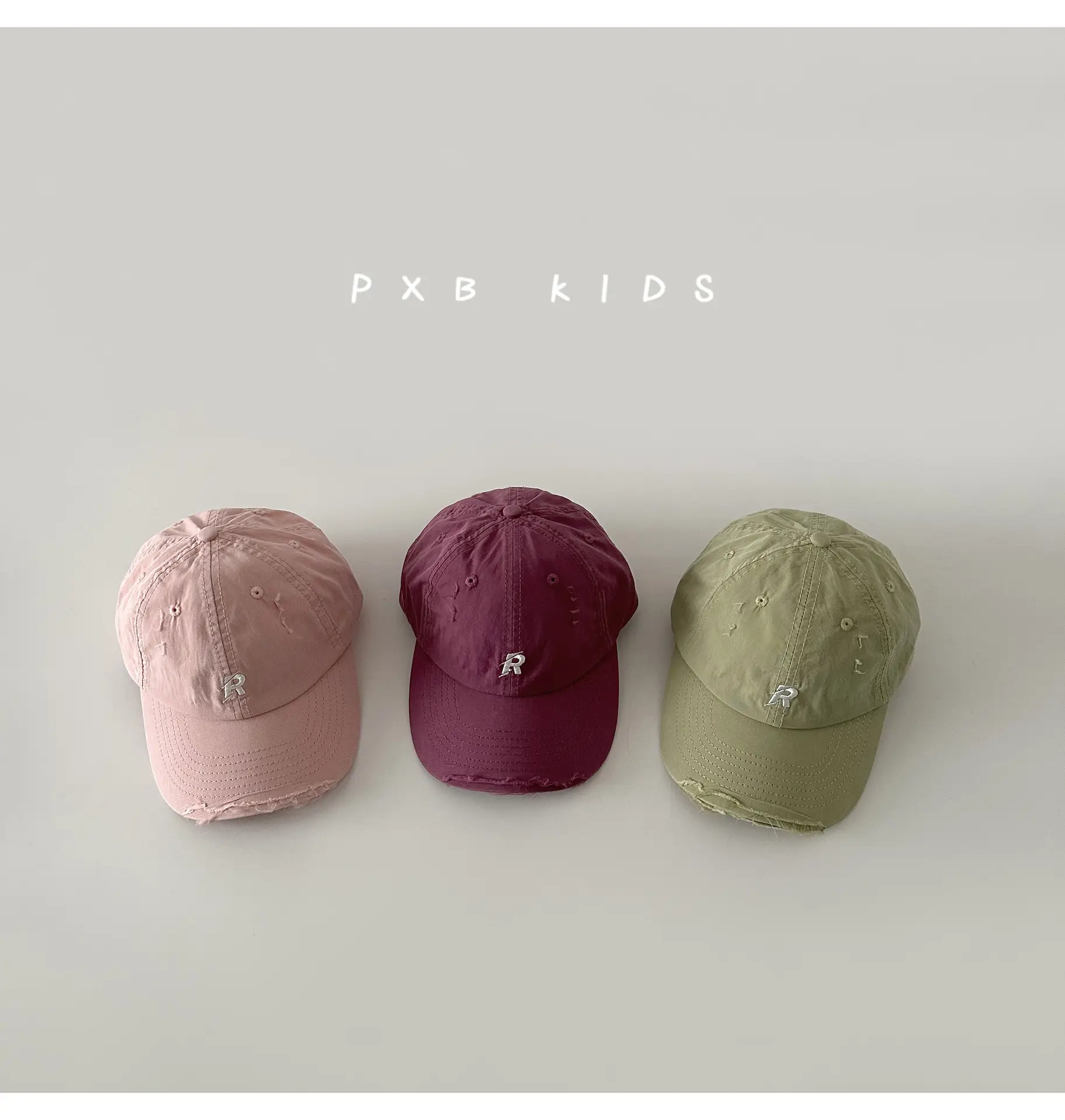 Kids Cap Western Style Holed Tee Baseball Cap — feature 15