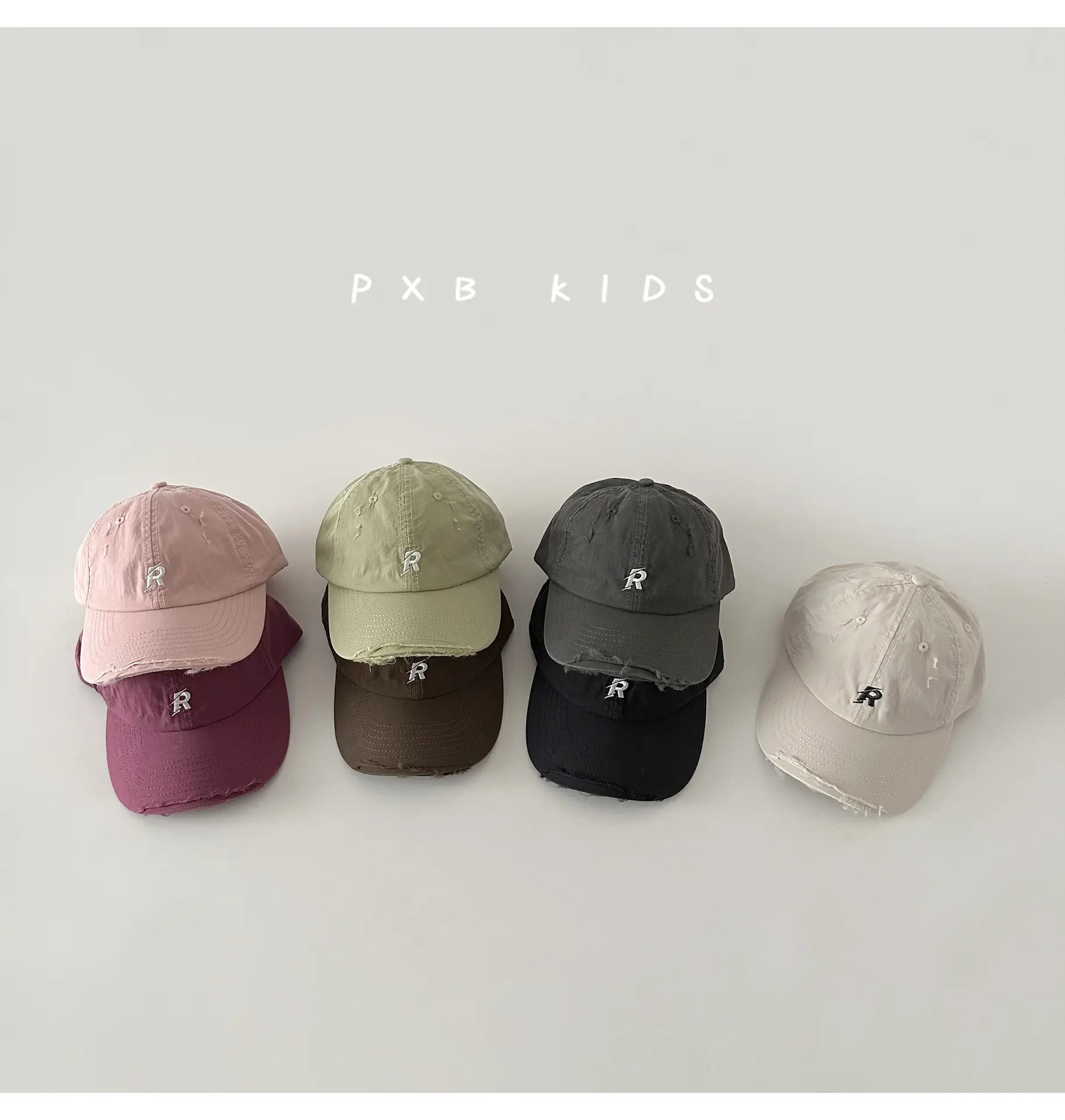 Kids Cap Western Style Holed Tee Baseball Cap — feature 16