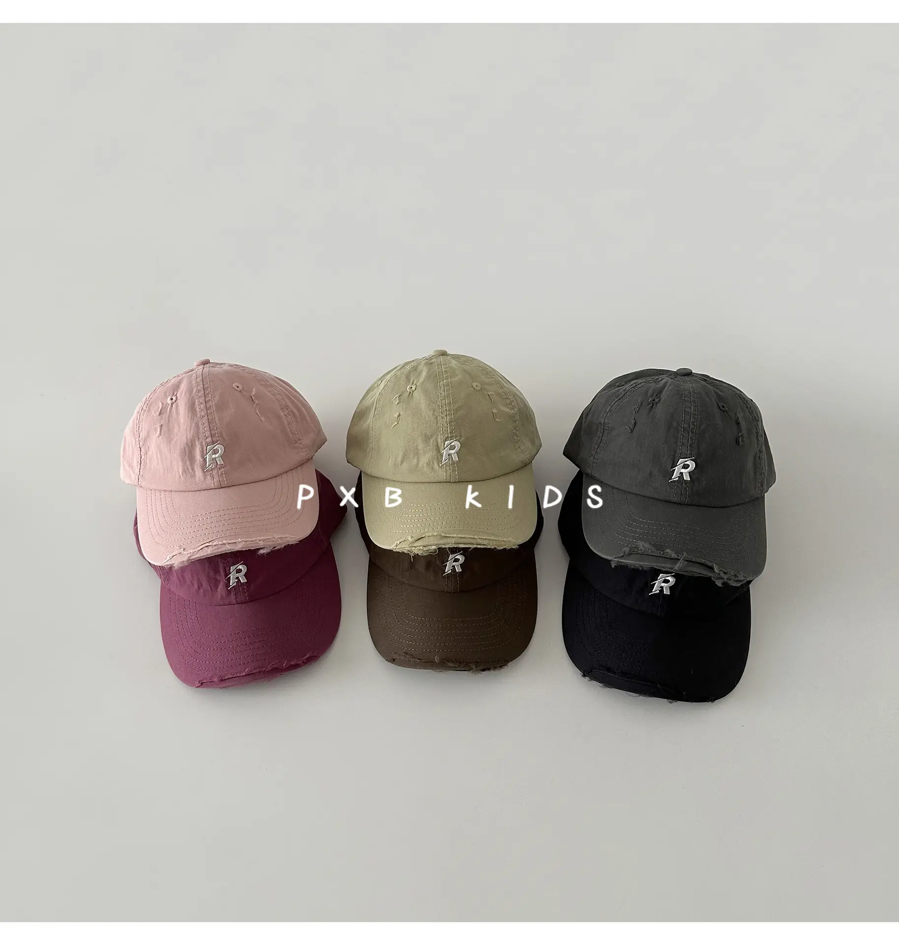 Kids Cap Western Style Holed Tee Baseball Cap — feature 17