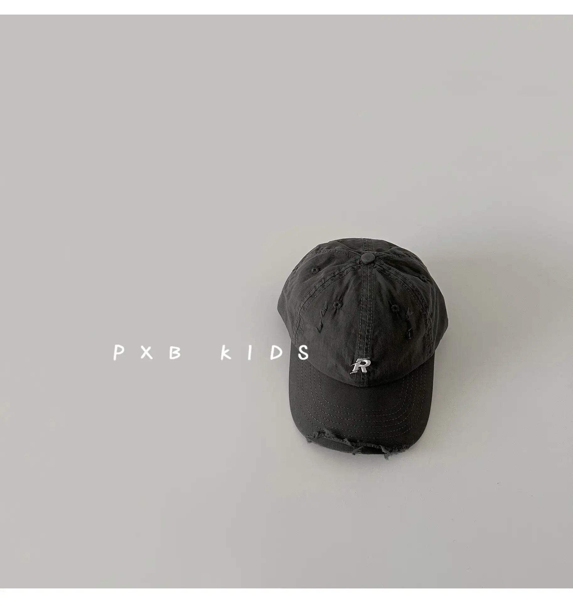 Kids Cap Western Style Holed Tee Baseball Cap — feature 18