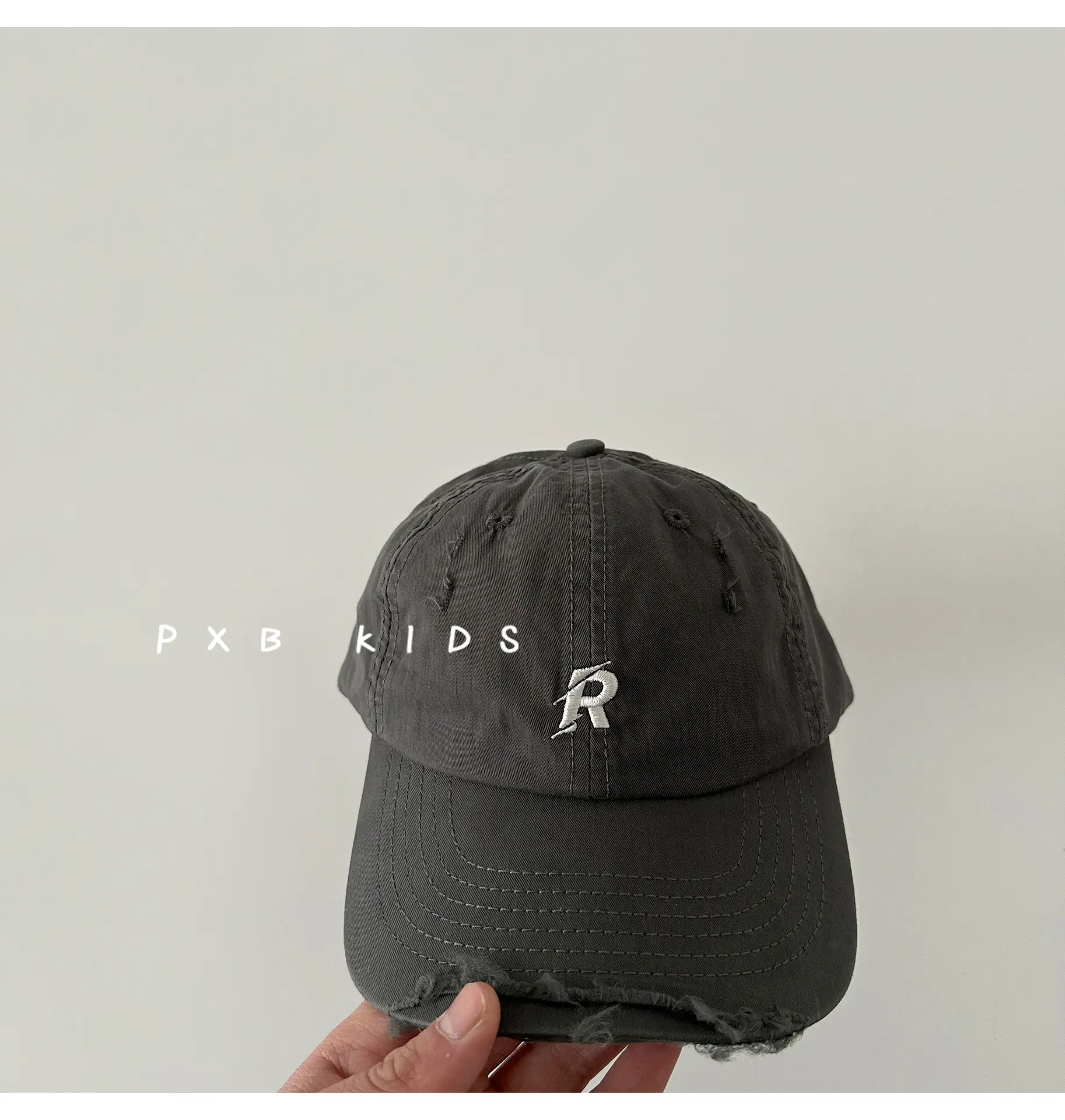 Kids Cap Western Style Holed Tee Baseball Cap — feature 19
