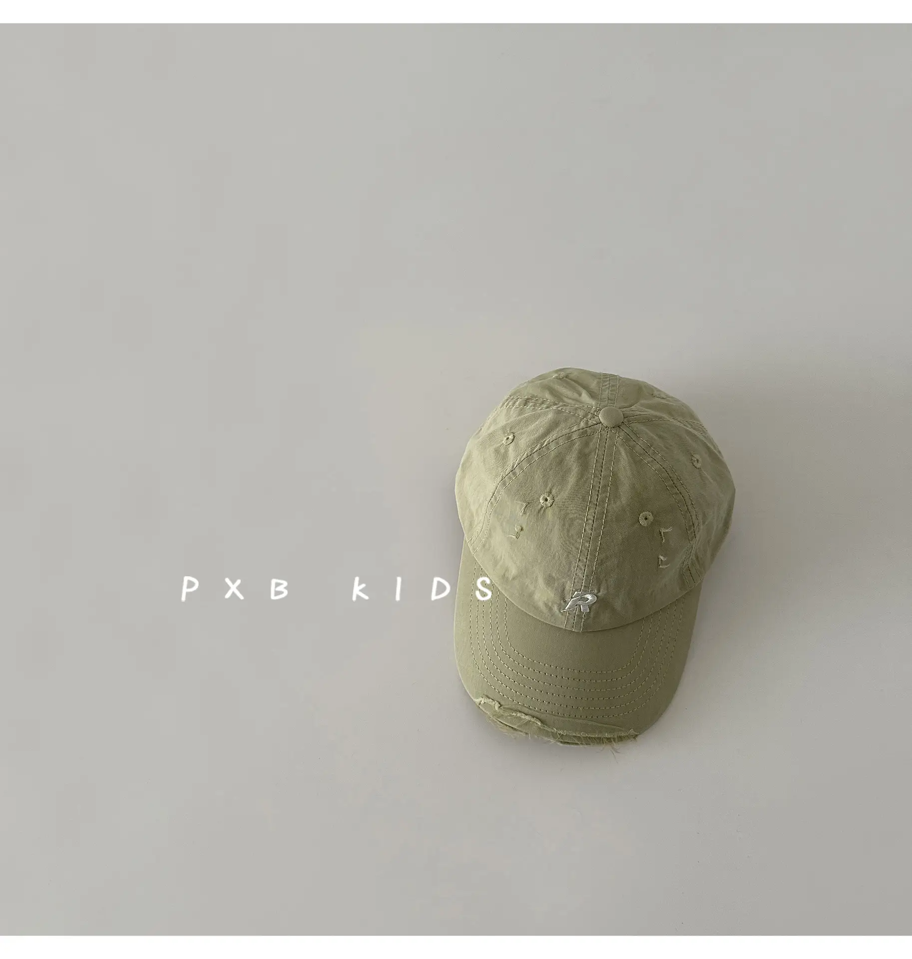 Kids Cap Western Style Holed Tee Baseball Cap — feature 25