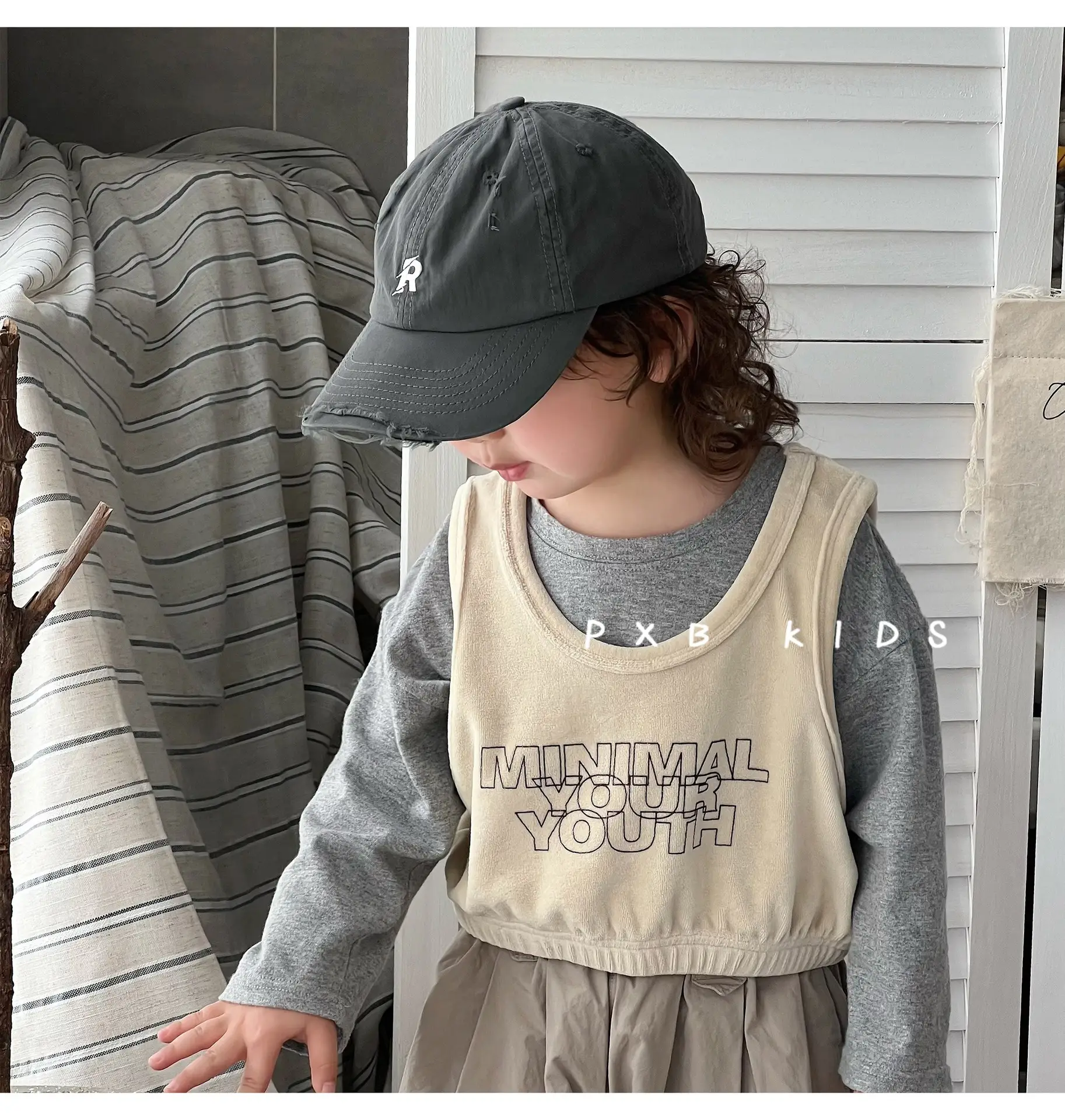 Kids Cap Western Style Holed Tee Baseball Cap — feature 4