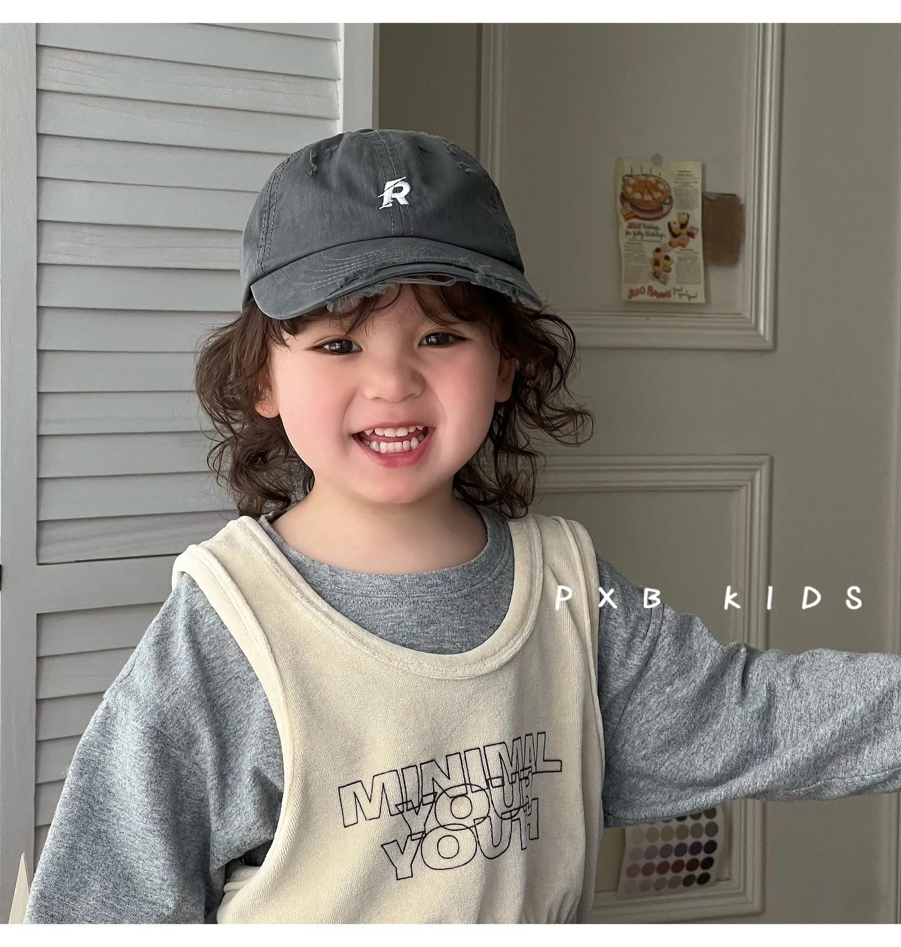 Kids Cap Western Style Holed Tee Baseball Cap — feature 6