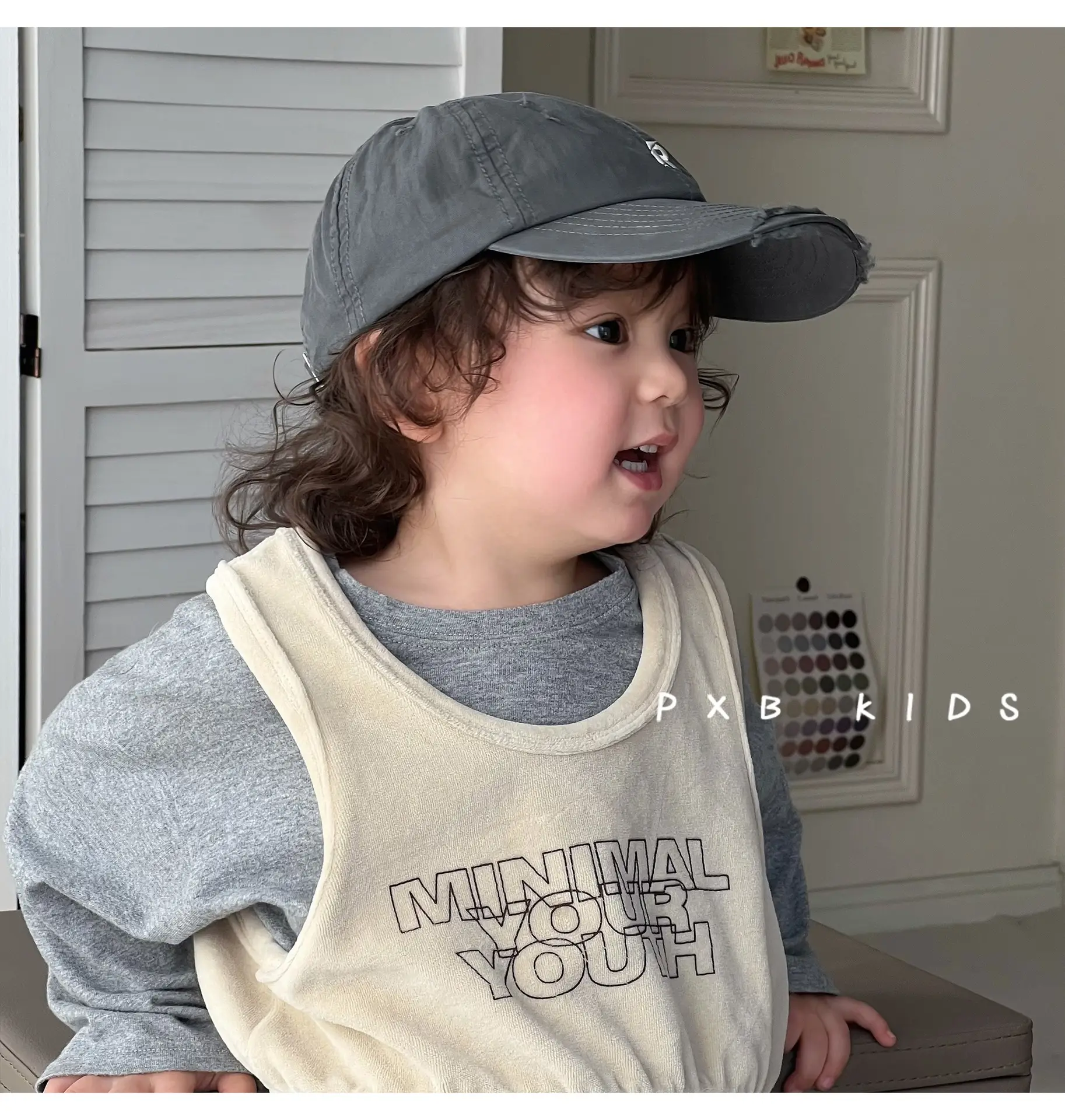 Kids Cap Western Style Holed Tee Baseball Cap — feature 8