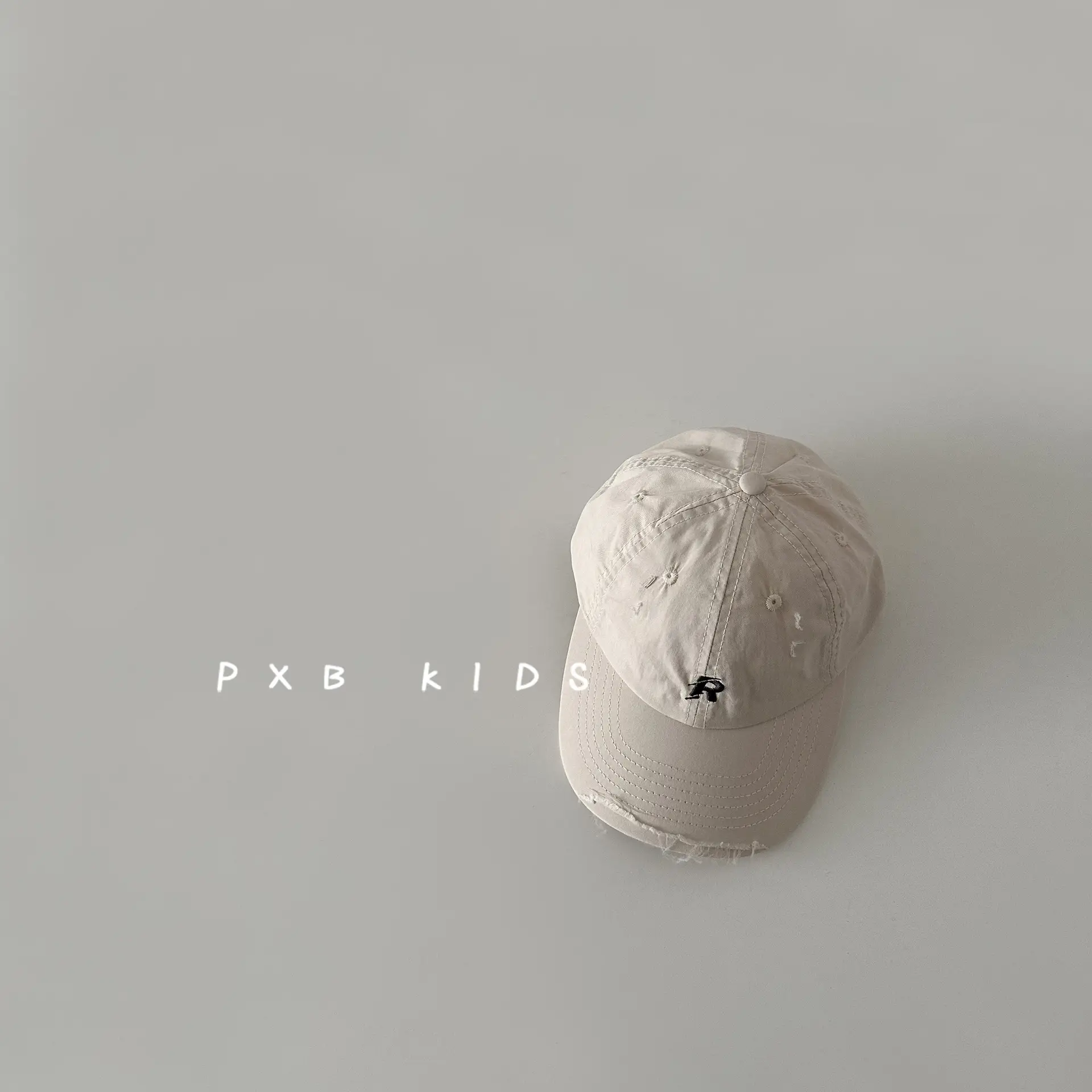 Kids Cap Western Style Holed Tee Baseball Cap - Image 3