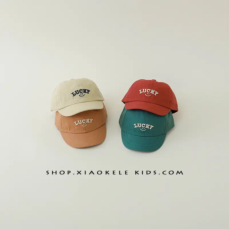 Black Kids Cap with "NIGHT" Print - Image 9