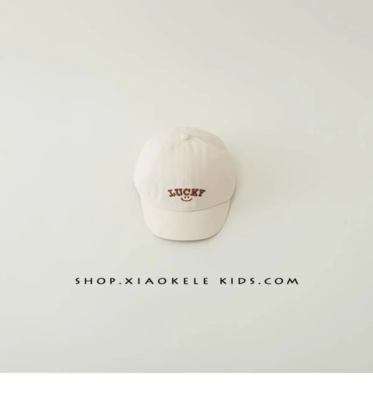 Black Kids Cap with "NIGHT" Print — feature 12