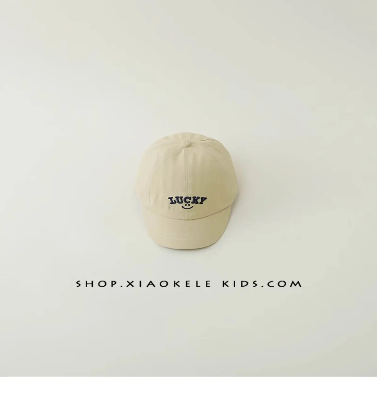 Black Kids Cap with "NIGHT" Print — feature 13