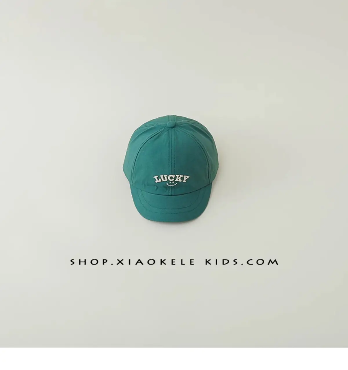 Black Kids Cap with "NIGHT" Print — feature 16