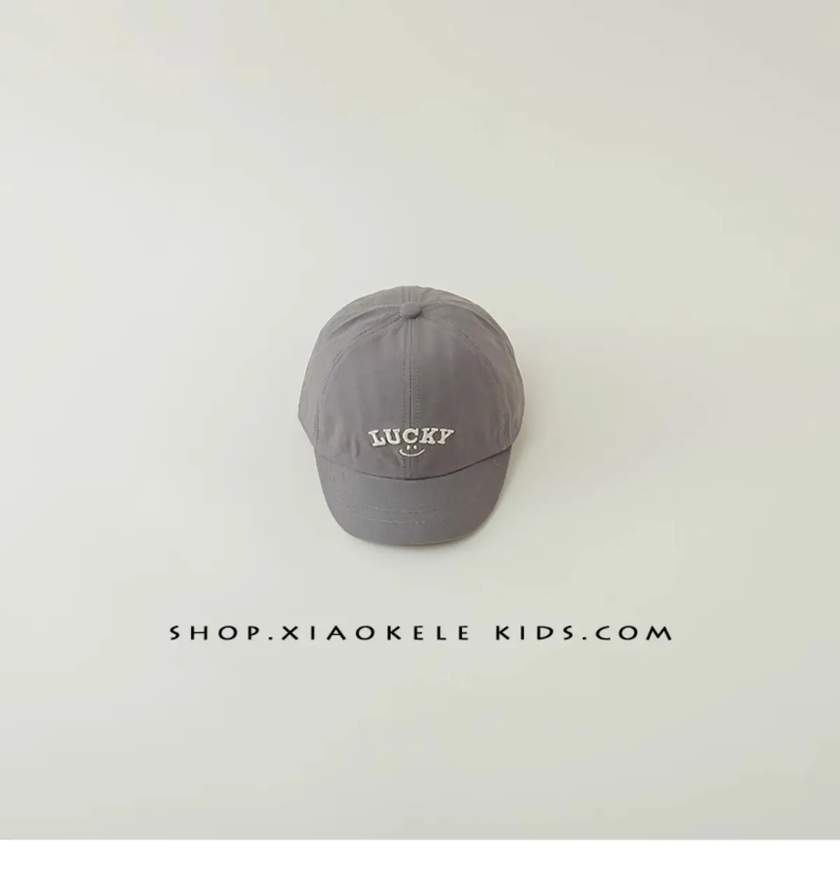 Black Kids Cap with "NIGHT" Print — feature 17