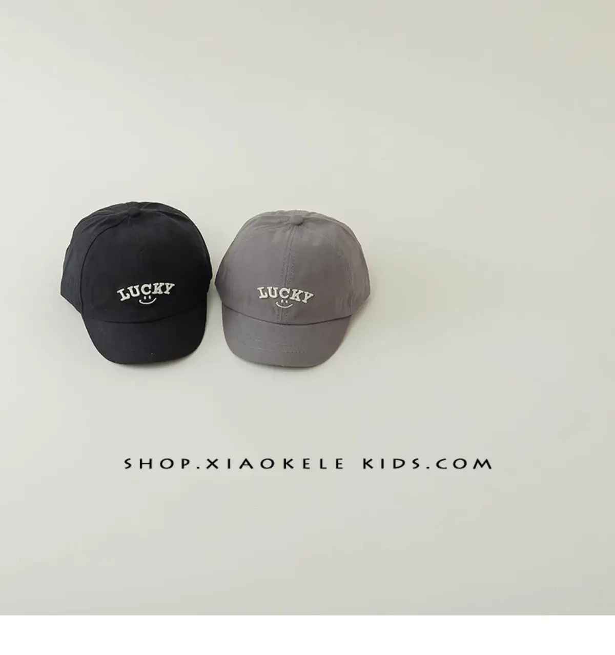Black Kids Cap with "NIGHT" Print — feature 5