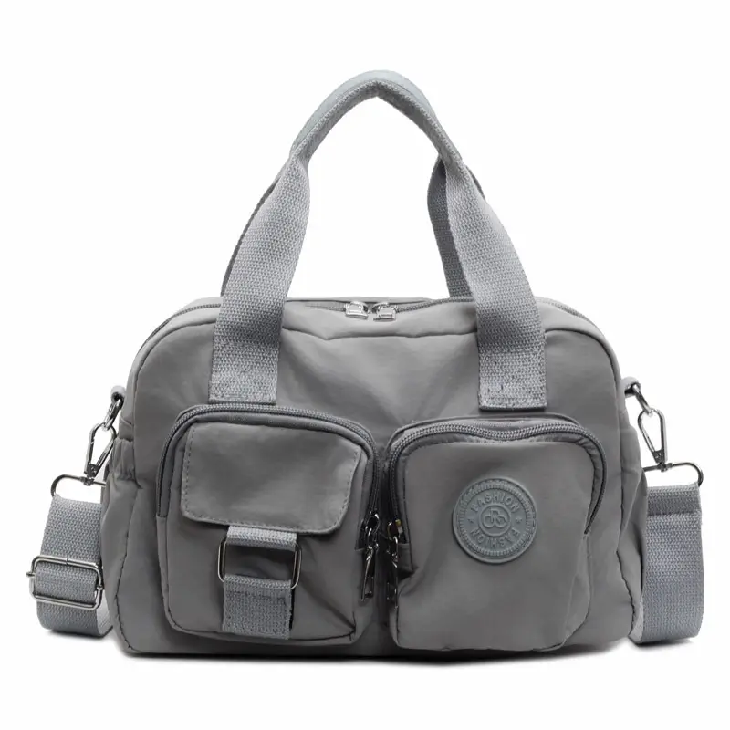 Korean Women's Large Capacity Tan Shoulder Bag - Image 3
