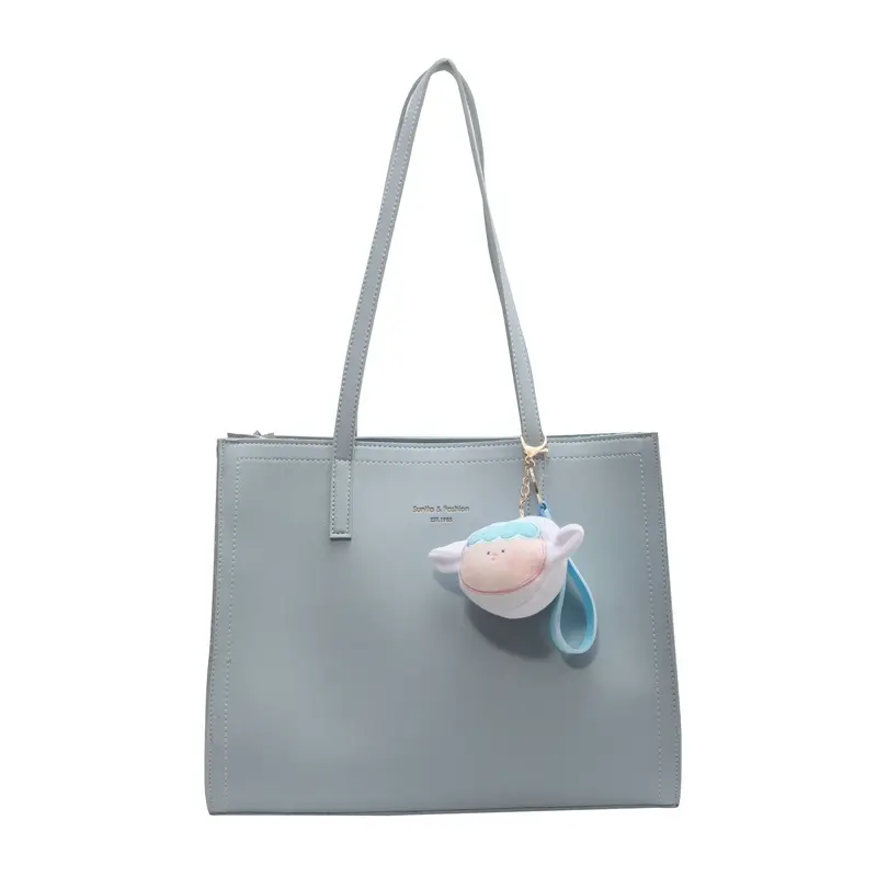 Women's Large Capacity Beige Tote Bag 2025 Spring Summer - Image 3